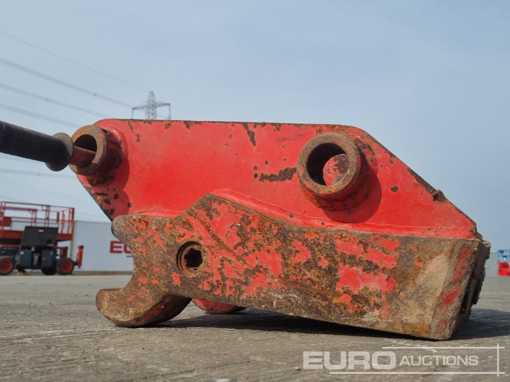 Kiirühendus 2013 Ksw Manual Dedicated Single Lock QH 45mm Pin to suit 4-6 Ton Excavator: pilt 14