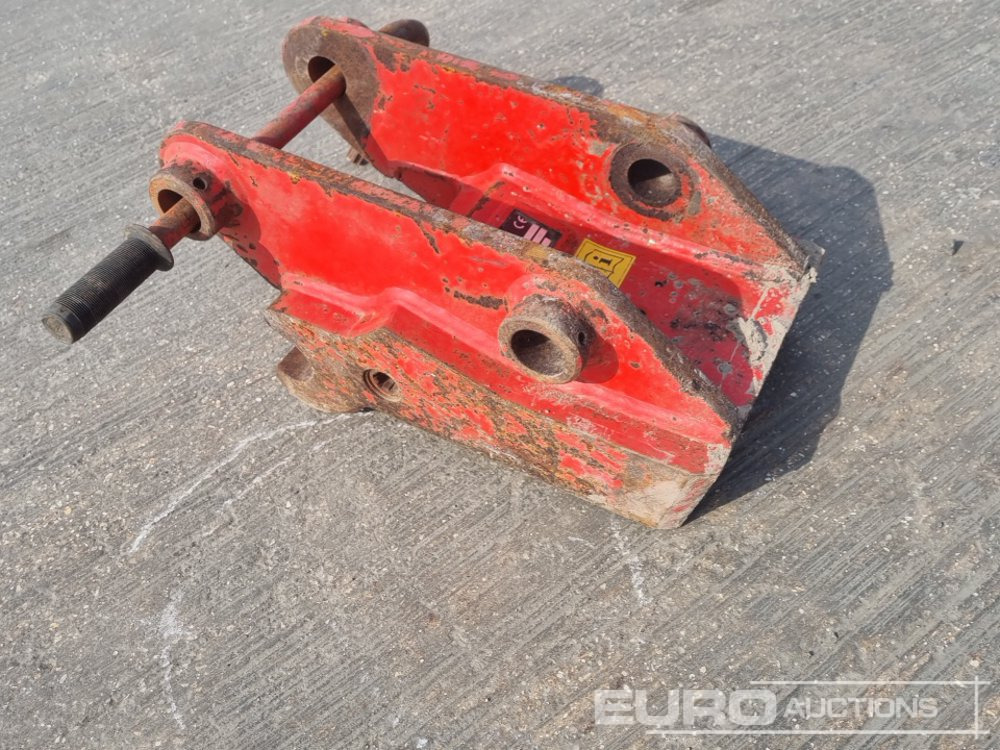Kiirühendus 2013 Ksw Manual Dedicated Single Lock QH 45mm Pin to suit 4-6 Ton Excavator: pilt 13