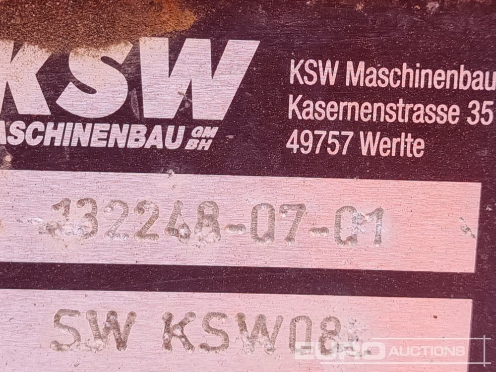 Kiirühendus 2013 Ksw Manual Dedicated Single Lock QH 45mm Pin to suit 4-6 Ton Excavator: pilt 16