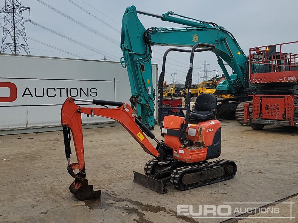 2013 Kubota U10-3 - Miniekskavaator: pilt 1 2013 Kubota U10-3 - Miniekskavaator: pilt 1