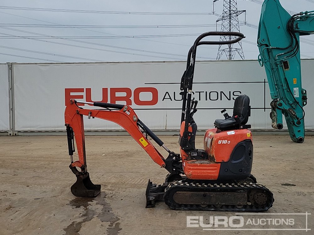 2013 Kubota U10-3 - Miniekskavaator: pilt 2 2013 Kubota U10-3 - Miniekskavaator: pilt 2