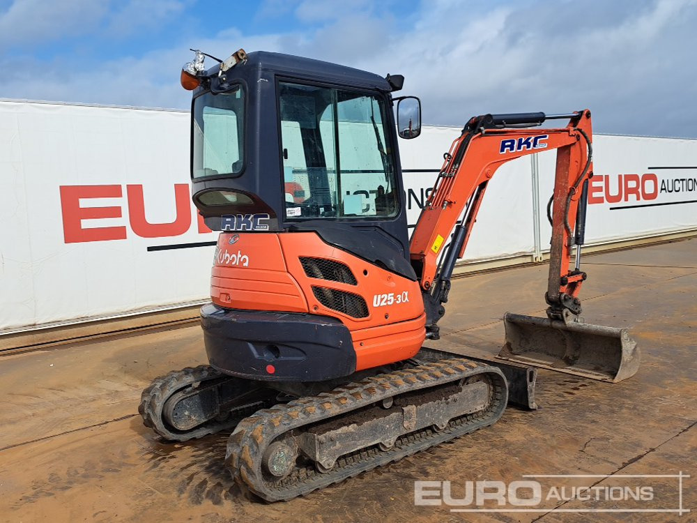 2013 Kubota U25-3EU - Miniekskavaator: pilt 5 2013 Kubota U25-3EU - Miniekskavaator: pilt 5