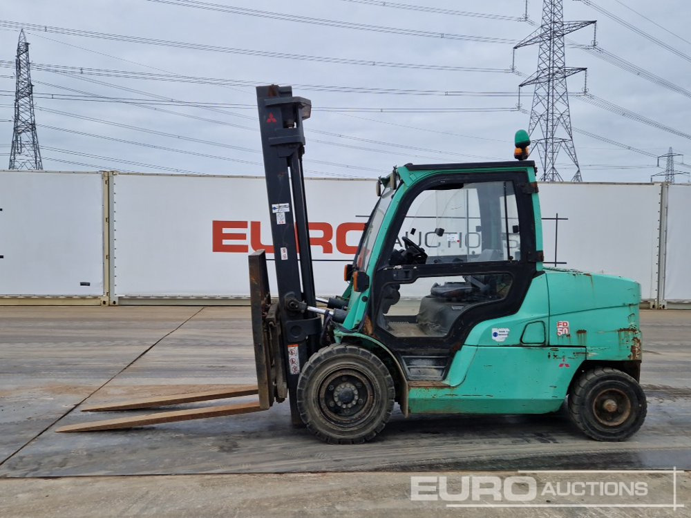 2013 Mitsubishi FD50NT - Kahveltõstuk: pilt 2 2013 Mitsubishi FD50NT - Kahveltõstuk: pilt 2