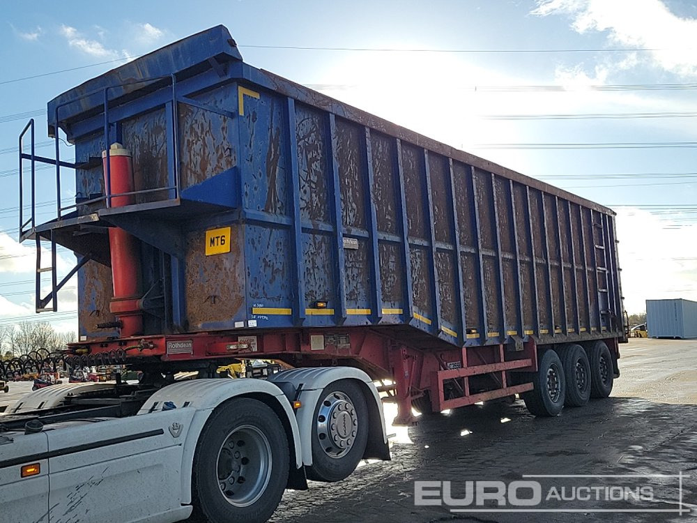2013 Rothdean Tri Axle Bulk Tipping Trailer - Kallur-poolhaagis: pilt 1 2013 Rothdean Tri Axle Bulk Tipping Trailer - Kallur-poolhaagis: pilt 1