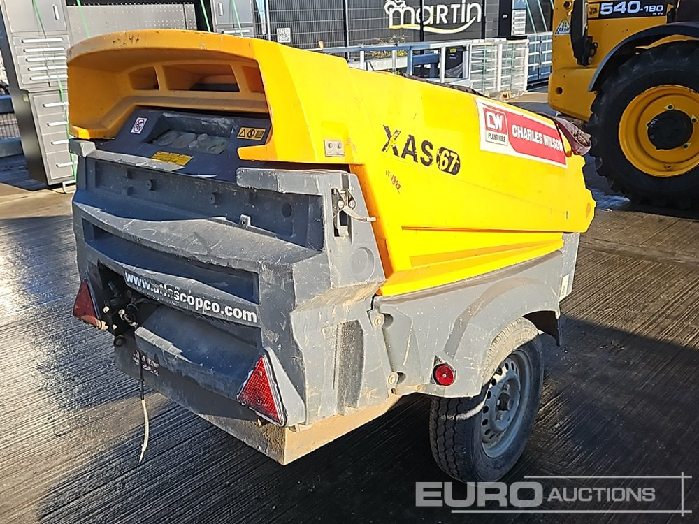 2014 Atlas Copco XAS 67 - Õhukompressor: pilt 5 2014 Atlas Copco XAS 67 - Õhukompressor: pilt 5