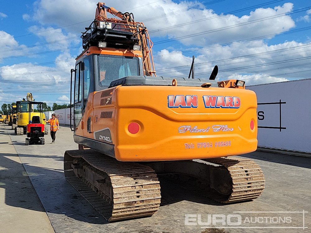 2014 Doosan DX140LC-3 - Lintekskavaator: pilt 3 2014 Doosan DX140LC-3 - Lintekskavaator: pilt 3