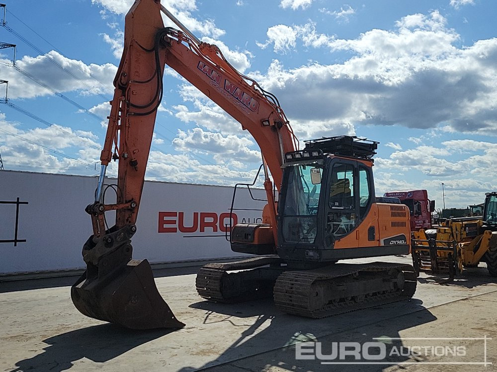 2014 Doosan DX140LC-3 - Lintekskavaator: pilt 1 2014 Doosan DX140LC-3 - Lintekskavaator: pilt 1