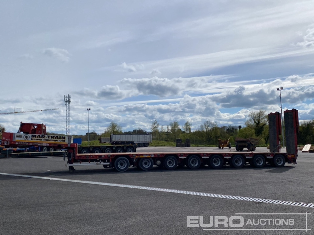 2014 Goldhofer 8 Axle Double Extending Stepframe Low Loader Trailer, Hydraulic Rear Steering, Hydraulic Ramps, Out Riggers, Extending To 24m, 2.75m Wide - Madal platvormpoolhaagis: pilt 2 2014 Goldhofer 8 Axle Double Extending Stepframe Low Loader Trailer, Hydraulic Rear Steering, Hydraulic Ramps, Out Riggers, Extending To 24m, 2.75m Wide - Madal platvormpoolhaagis: pilt 2