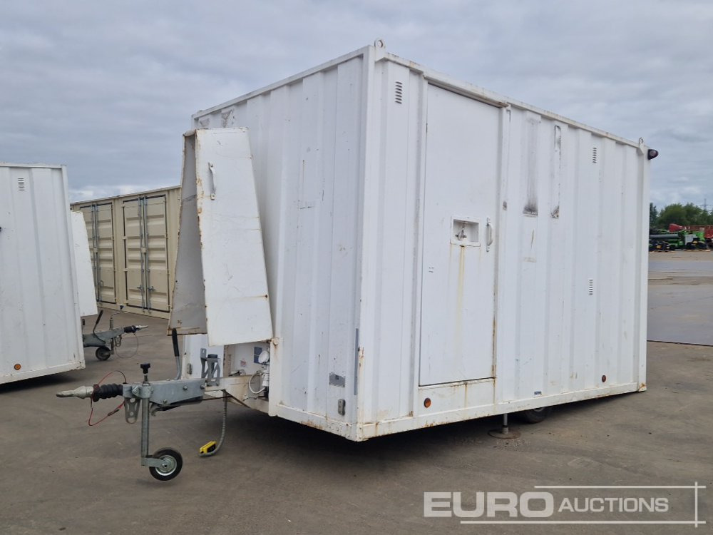 2014 Ground Hog Single Axle Welfare Unit, W/C, 6kVA Generator (Cannot Be Reconsigned) - Merekonteiner: pilt 1 2014 Ground Hog Single Axle Welfare Unit, W/C, 6kVA Generator (Cannot Be Reconsigned) - Merekonteiner: pilt 1