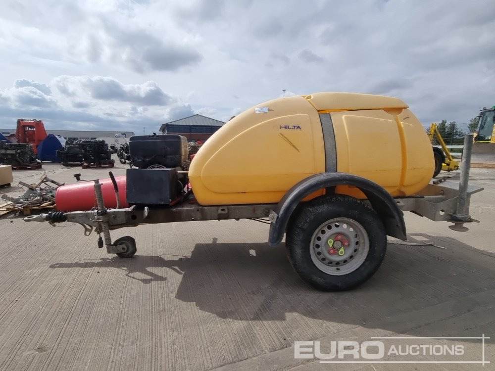 2014 Hilta Single Axle Plastic Water Bowser, Hatz-Diesel EnginevPressure Washer - Survepesur: pilt 2 2014 Hilta Single Axle Plastic Water Bowser, Hatz-Diesel EnginevPressure Washer - Survepesur: pilt 2
