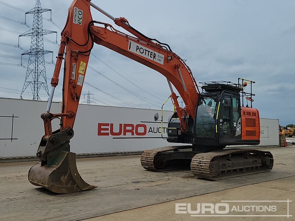 2014 Hitachi ZX225USRLC-5B - Lintekskavaator: pilt 1 2014 Hitachi ZX225USRLC-5B - Lintekskavaator: pilt 1