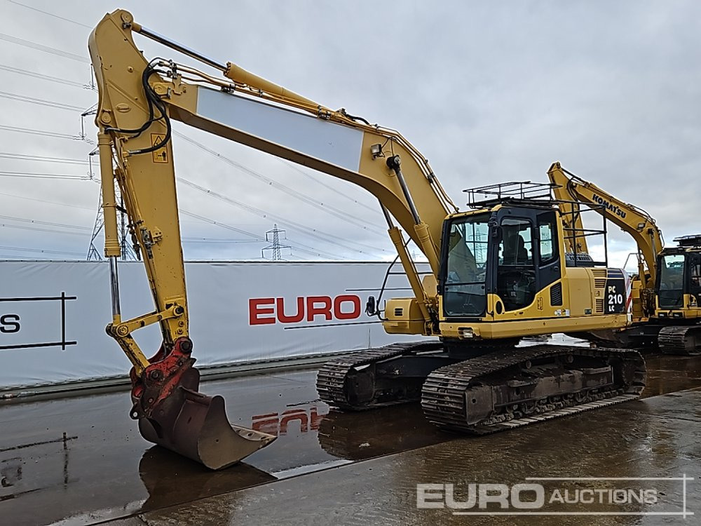 2014 Komatsu PC210LC-8 - Lintekskavaator: pilt 1 2014 Komatsu PC210LC-8 - Lintekskavaator: pilt 1