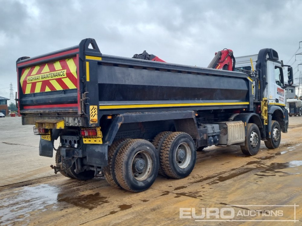 2014 Mercedes Arocs 3240 - Kallurauto, Kraanaga veoauto: pilt 5 2014 Mercedes Arocs 3240 - Kallurauto, Kraanaga veoauto: pilt 5