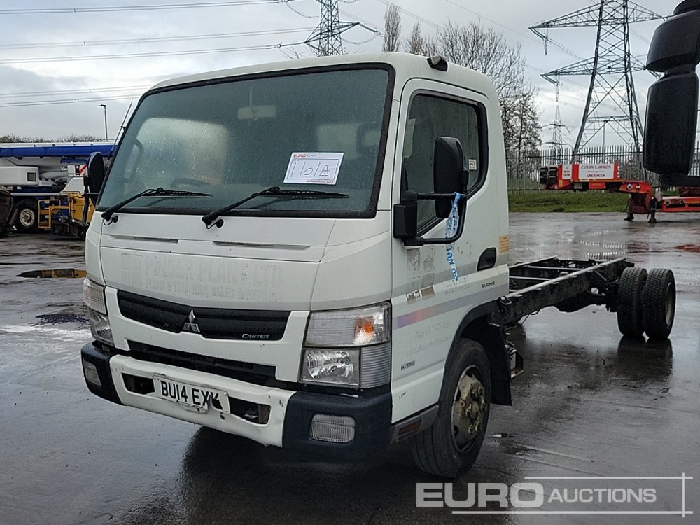 2014 Mitsubishi Canter - Kabiinišassiiga veoauto: pilt 1 2014 Mitsubishi Canter - Kabiinišassiiga veoauto: pilt 1