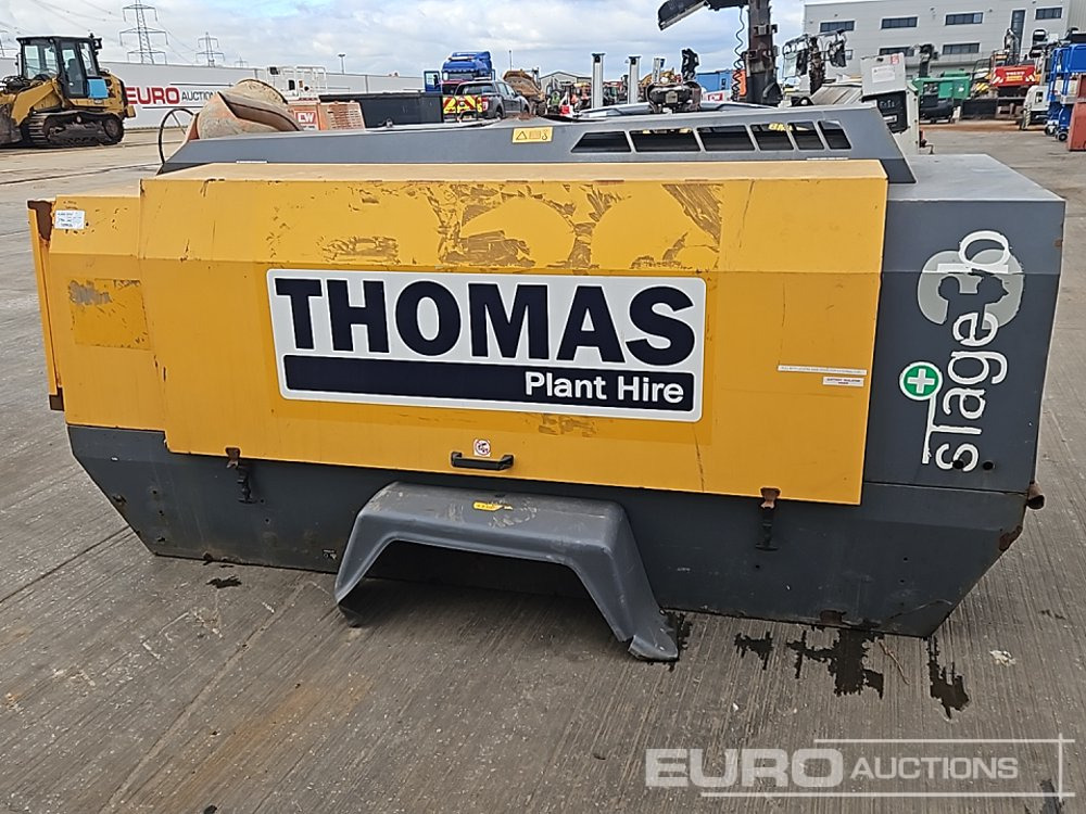 2015 Atlas Copco XAHS186 375CFM - Õhukompressor: pilt 3 2015 Atlas Copco XAHS186 375CFM - Õhukompressor: pilt 3