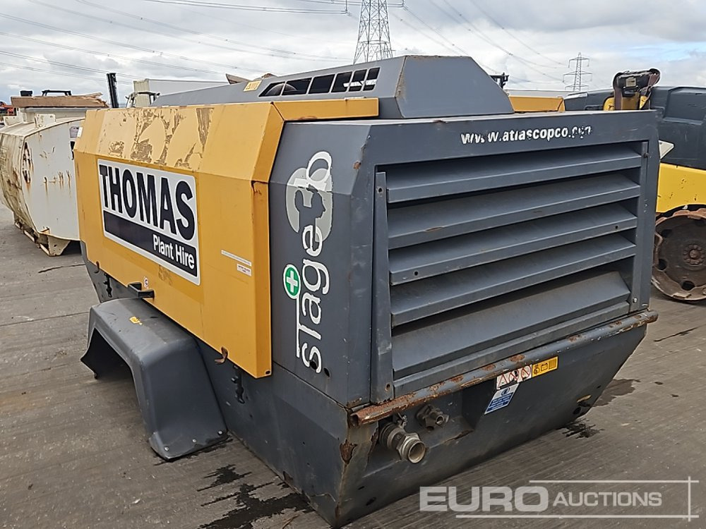 2015 Atlas Copco XAHS186 375CFM - Õhukompressor: pilt 4 2015 Atlas Copco XAHS186 375CFM - Õhukompressor: pilt 4