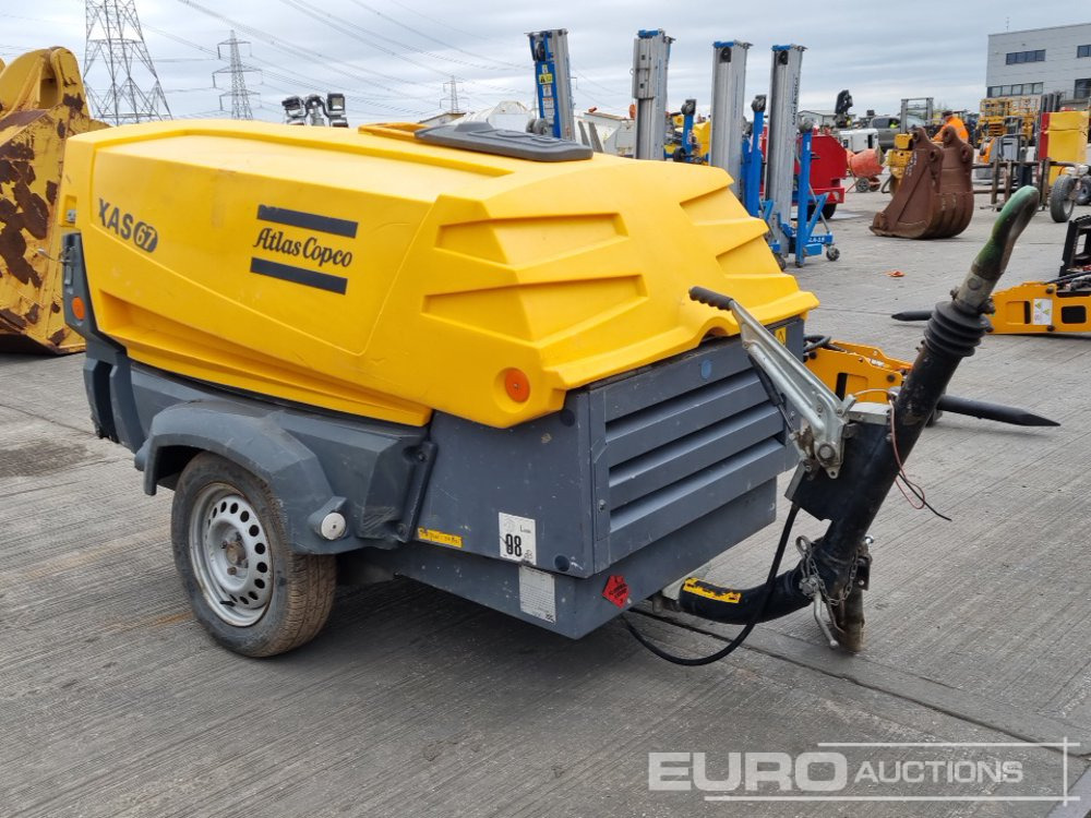Õhukompressor 2015 Atlas Copco XAS67: pilt 7