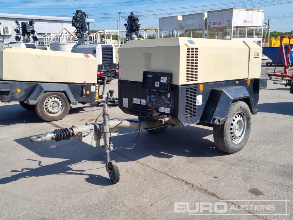 2015 Doosan 741 - Õhukompressor: pilt 1 2015 Doosan 741 - Õhukompressor: pilt 1