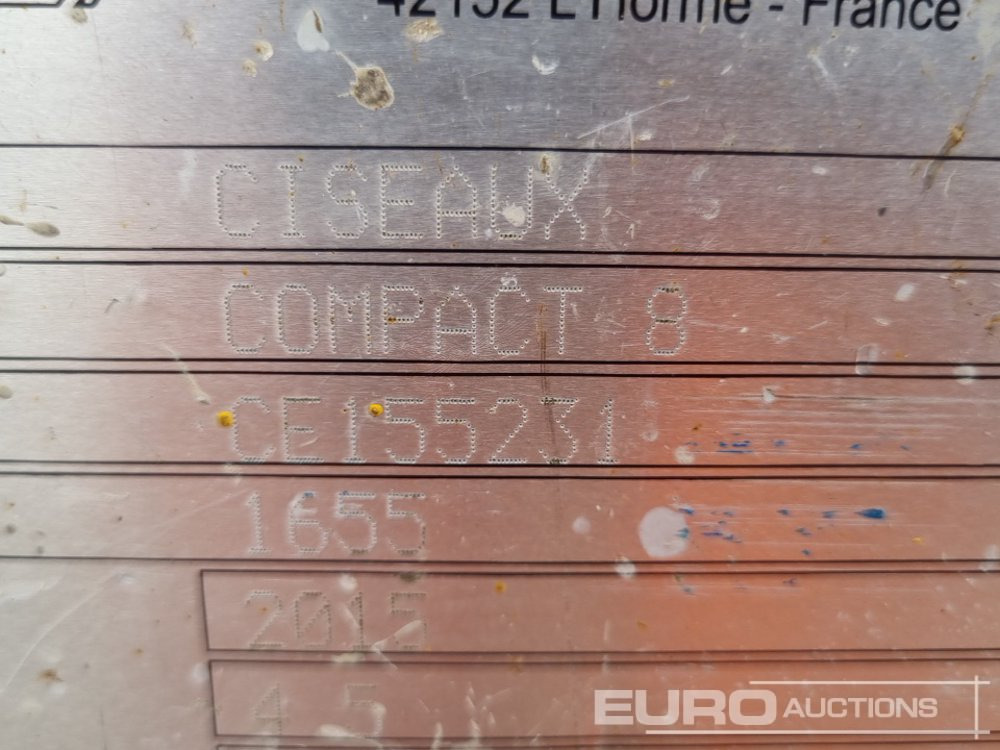 Platvorm 2015 Haulotte Compact 8: pilt 34