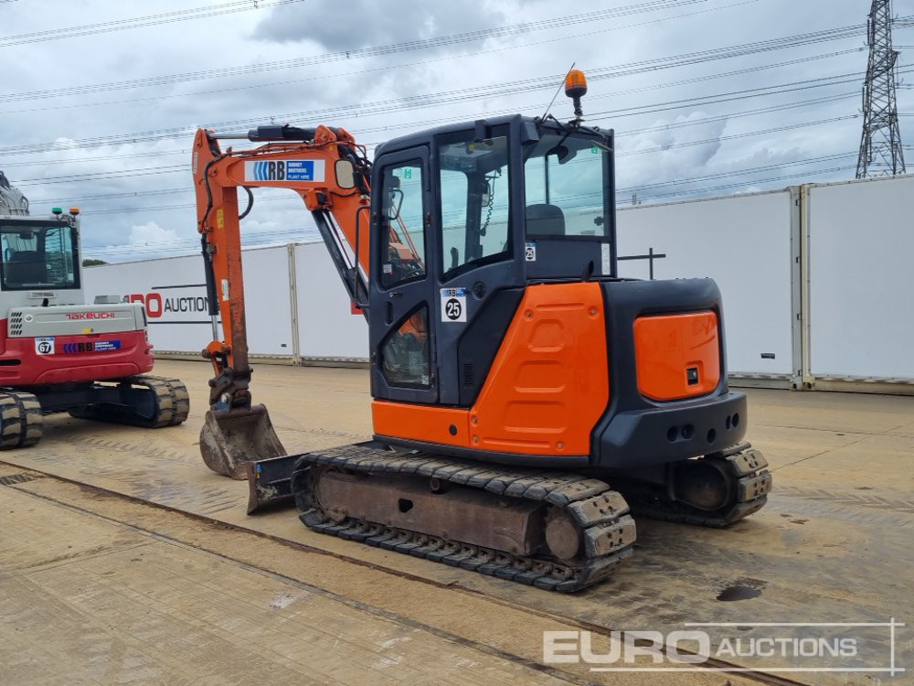 2015 Hitachi ZX65USB-5A CLP - Miniekskavaator: pilt 3 2015 Hitachi ZX65USB-5A CLP - Miniekskavaator: pilt 3