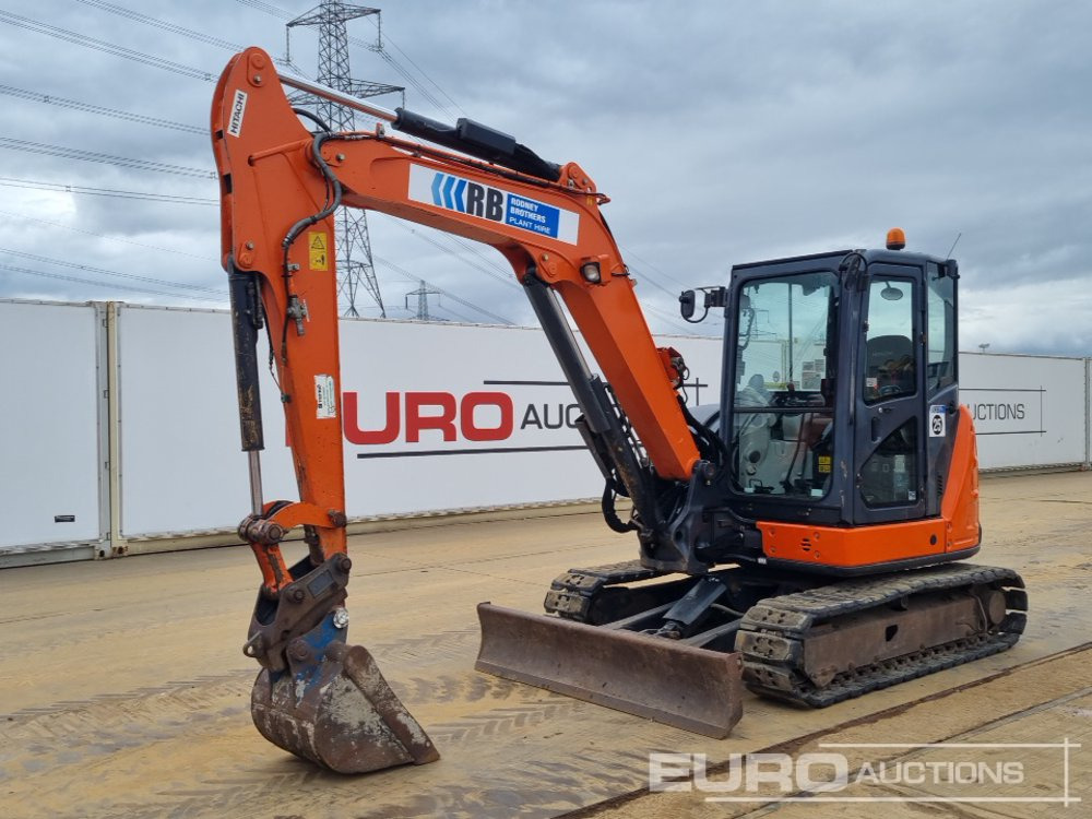 2015 Hitachi ZX65USB-5A CLP - Miniekskavaator: pilt 1 2015 Hitachi ZX65USB-5A CLP - Miniekskavaator: pilt 1