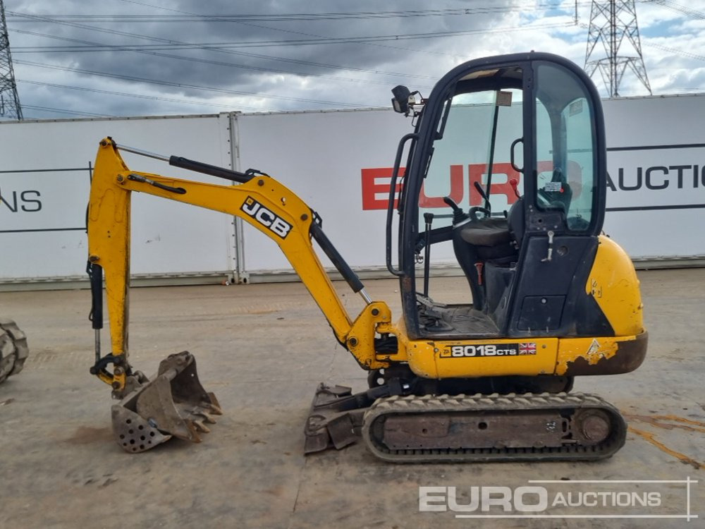 2015 JCB 8018CTS - Miniekskavaator: pilt 2 2015 JCB 8018CTS - Miniekskavaator: pilt 2