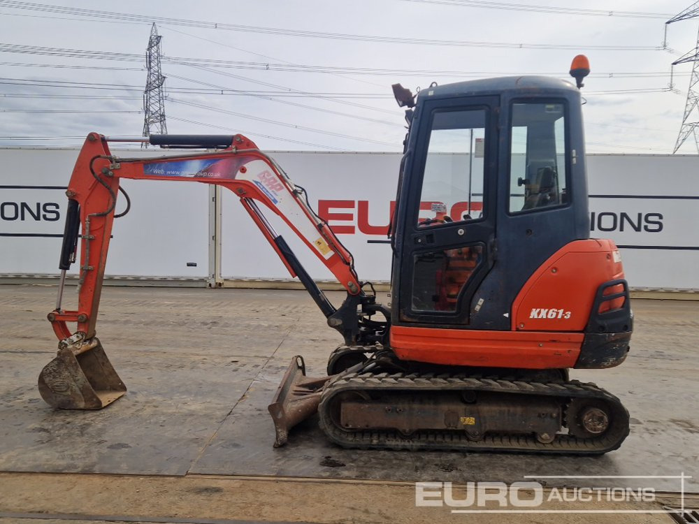 2015 Kubota KX61-3 - Miniekskavaator: pilt 2 2015 Kubota KX61-3 - Miniekskavaator: pilt 2