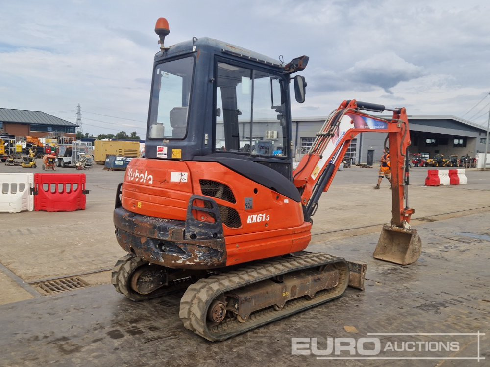 2015 Kubota KX61-3 - Miniekskavaator: pilt 5 2015 Kubota KX61-3 - Miniekskavaator: pilt 5