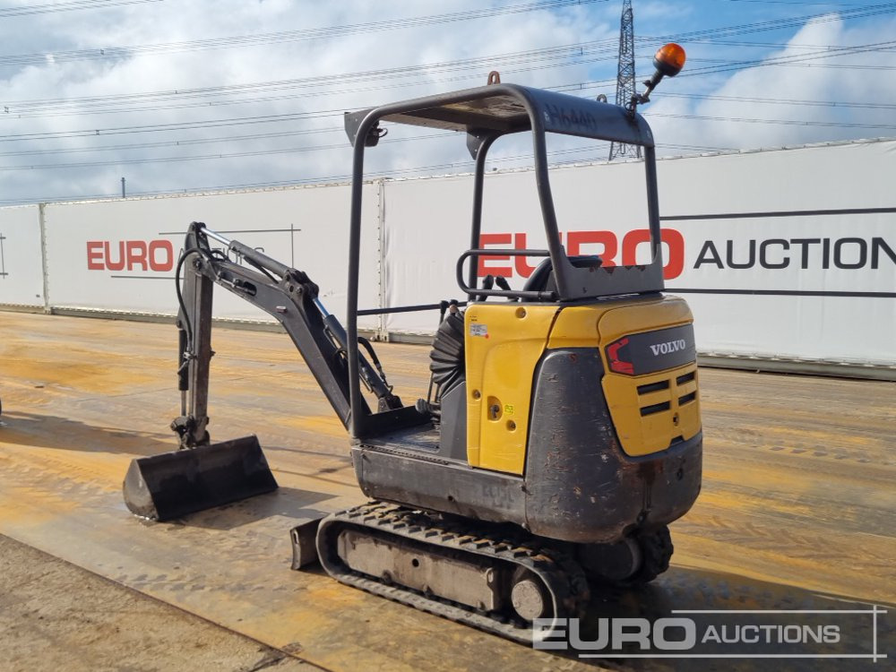 2015 Volvo EC15C - Miniekskavaator: pilt 3 2015 Volvo EC15C - Miniekskavaator: pilt 3