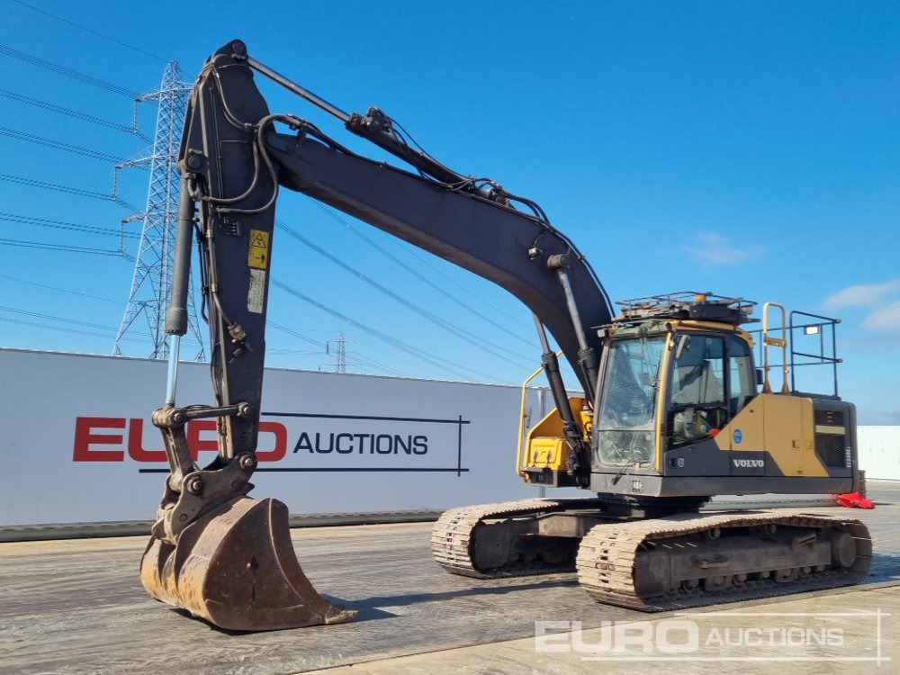 2015 Volvo EC220EL - Lintekskavaator: pilt 1 2015 Volvo EC220EL - Lintekskavaator: pilt 1