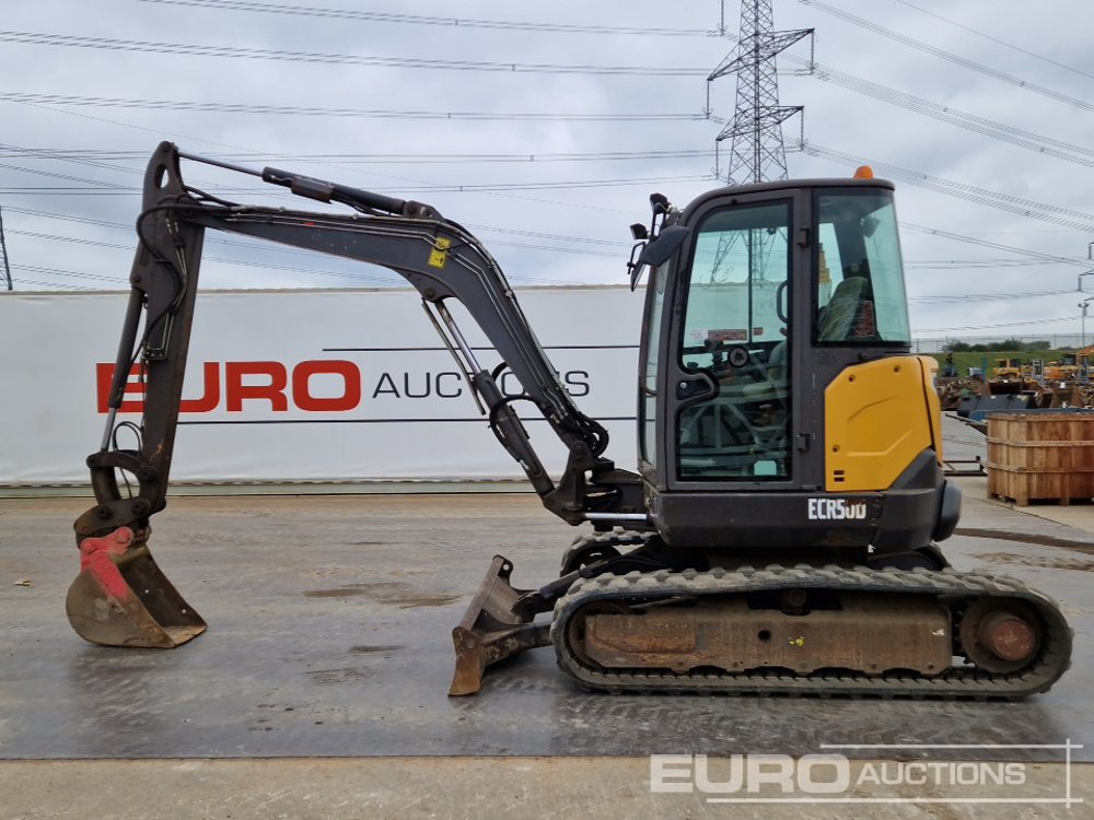 2015 Volvo ECR50D - Miniekskavaator: pilt 2 2015 Volvo ECR50D - Miniekskavaator: pilt 2