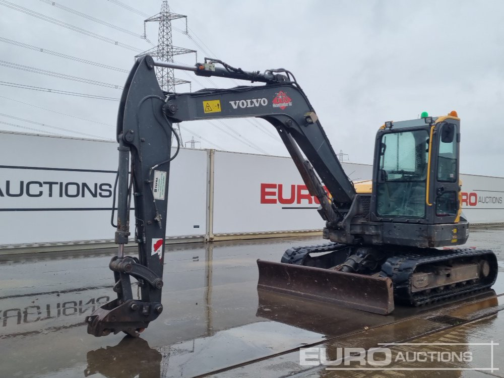 2015 Volvo ECR88D - Miniekskavaator: pilt 1 2015 Volvo ECR88D - Miniekskavaator: pilt 1