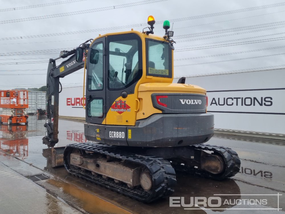 2015 Volvo ECR88D - Miniekskavaator: pilt 3 2015 Volvo ECR88D - Miniekskavaator: pilt 3