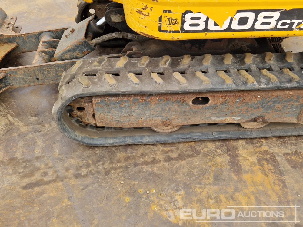 2016 JCB 8008CTS - Miniekskavaator: pilt 5 2016 JCB 8008CTS - Miniekskavaator: pilt 5