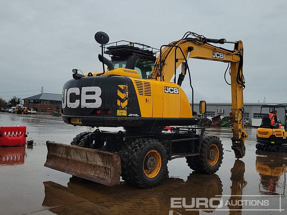 2016 JCB JS145W - Ratastel ekskavaator: pilt 5 2016 JCB JS145W - Ratastel ekskavaator: pilt 5