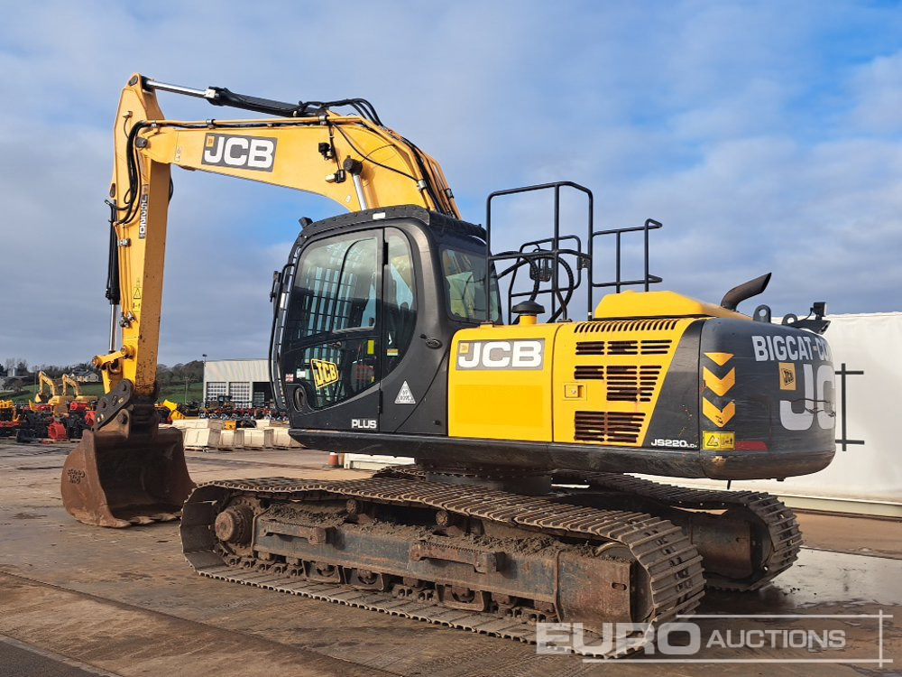 2016 JCB JS220LC+ - Lintekskavaator: pilt 3 2016 JCB JS220LC+ - Lintekskavaator: pilt 3