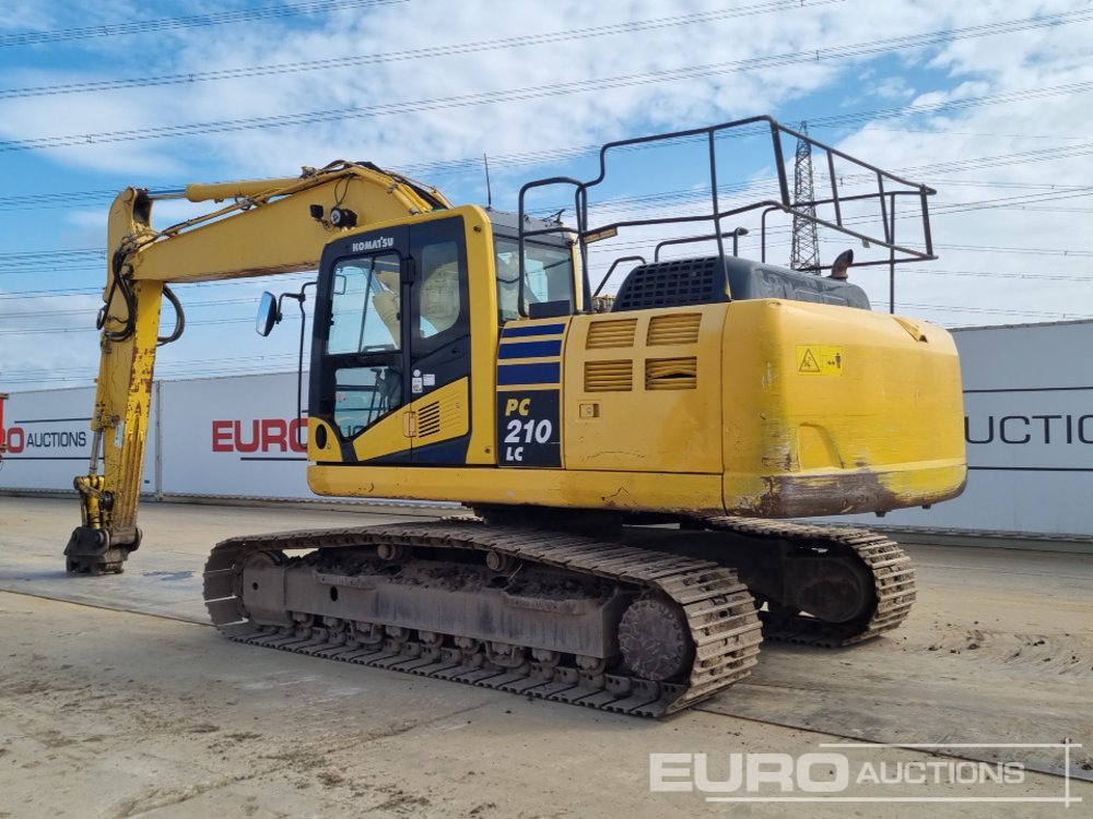2016 Komatsu PC210-10 - Lintekskavaator: pilt 3 2016 Komatsu PC210-10 - Lintekskavaator: pilt 3
