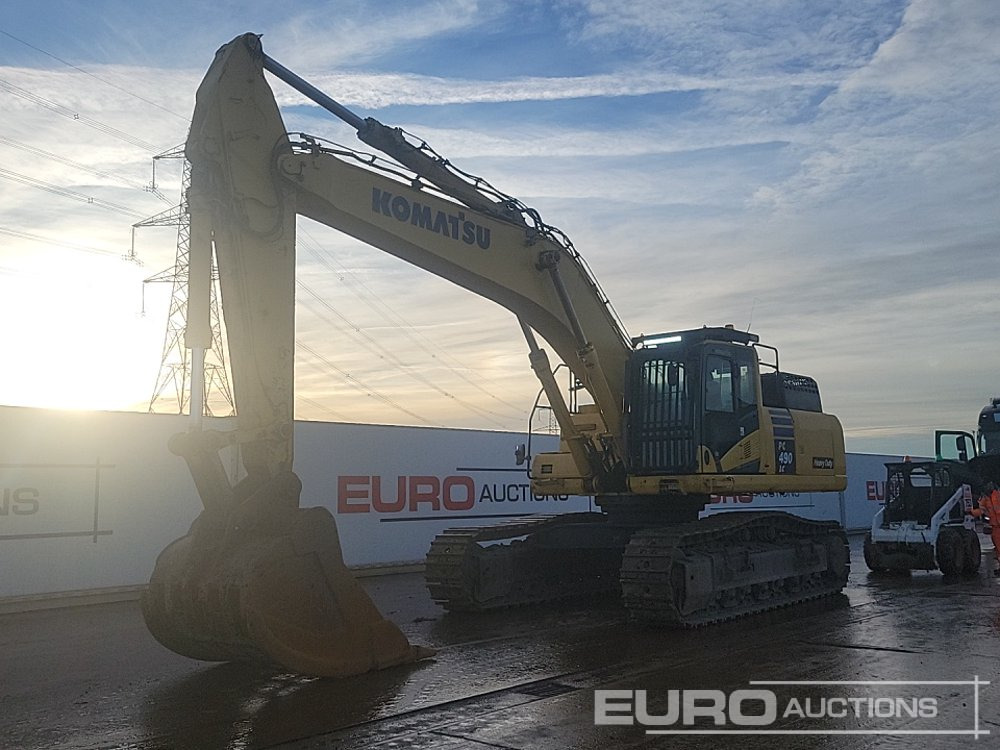 2016 Komatsu PC490LC-10 - Lintekskavaator: pilt 1 2016 Komatsu PC490LC-10 - Lintekskavaator: pilt 1