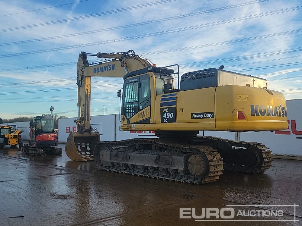2016 Komatsu PC490LC-10 - Lintekskavaator: pilt 3 2016 Komatsu PC490LC-10 - Lintekskavaator: pilt 3