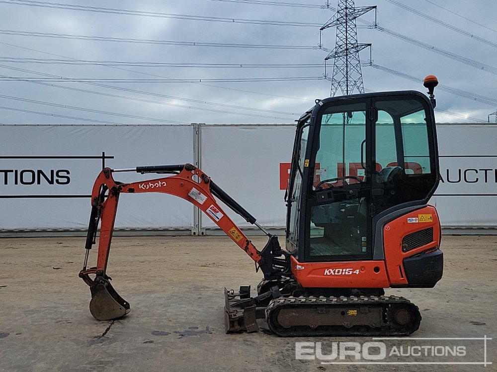 2016 Kubota KX016-4 - Miniekskavaator: pilt 2 2016 Kubota KX016-4 - Miniekskavaator: pilt 2