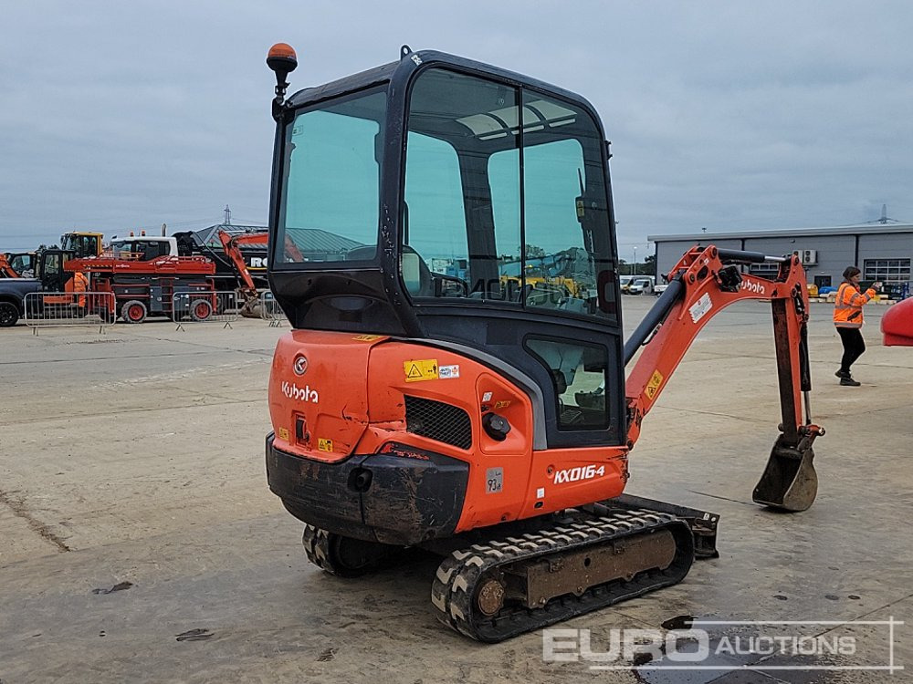 2016 Kubota KX016-4 - Miniekskavaator: pilt 5 2016 Kubota KX016-4 - Miniekskavaator: pilt 5