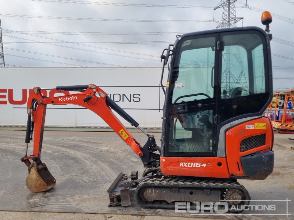 2016 Kubota KX016-4 - Miniekskavaator: pilt 2 2016 Kubota KX016-4 - Miniekskavaator: pilt 2