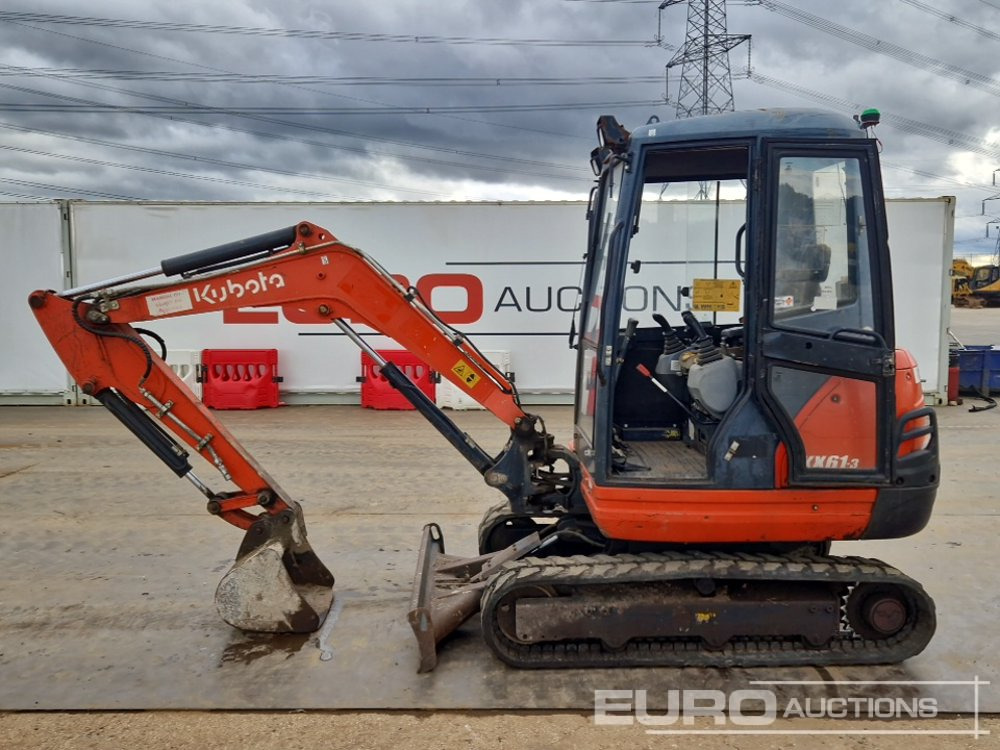 2016 Kubota KX61-3 - Miniekskavaator: pilt 2 2016 Kubota KX61-3 - Miniekskavaator: pilt 2