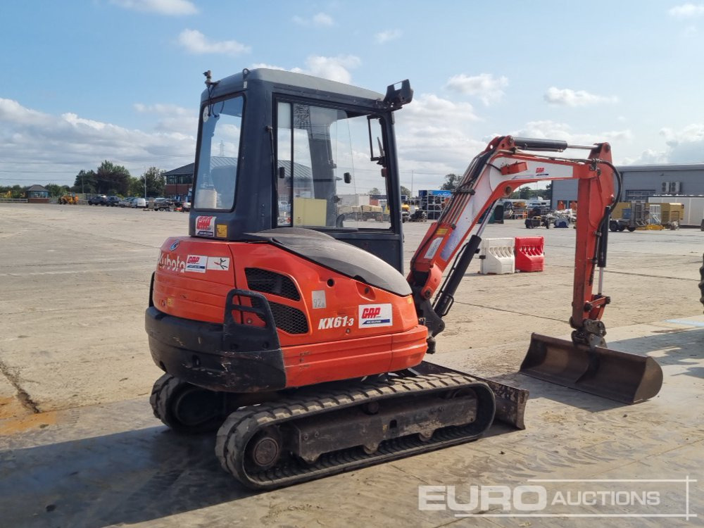 2016 Kubota KX61-3 - Miniekskavaator: pilt 5 2016 Kubota KX61-3 - Miniekskavaator: pilt 5