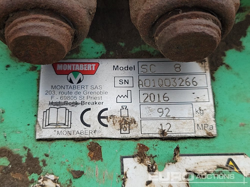 Hüdrauliline haamer 2016 Montabert SC8: pilt 12