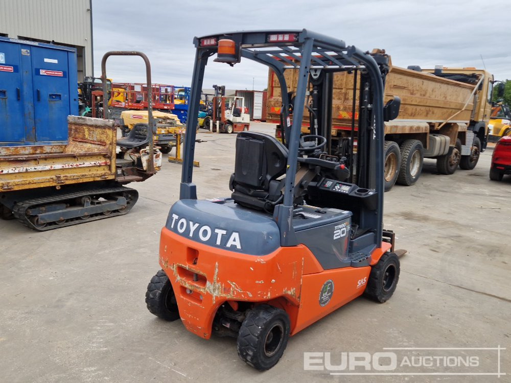 2016 Toyota 8FBM20T - Kahveltõstuk: pilt 5 2016 Toyota 8FBM20T - Kahveltõstuk: pilt 5