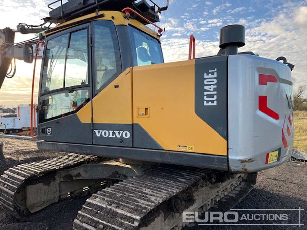 2016 Volvo EC140EL - Lintekskavaator: pilt 2 2016 Volvo EC140EL - Lintekskavaator: pilt 2