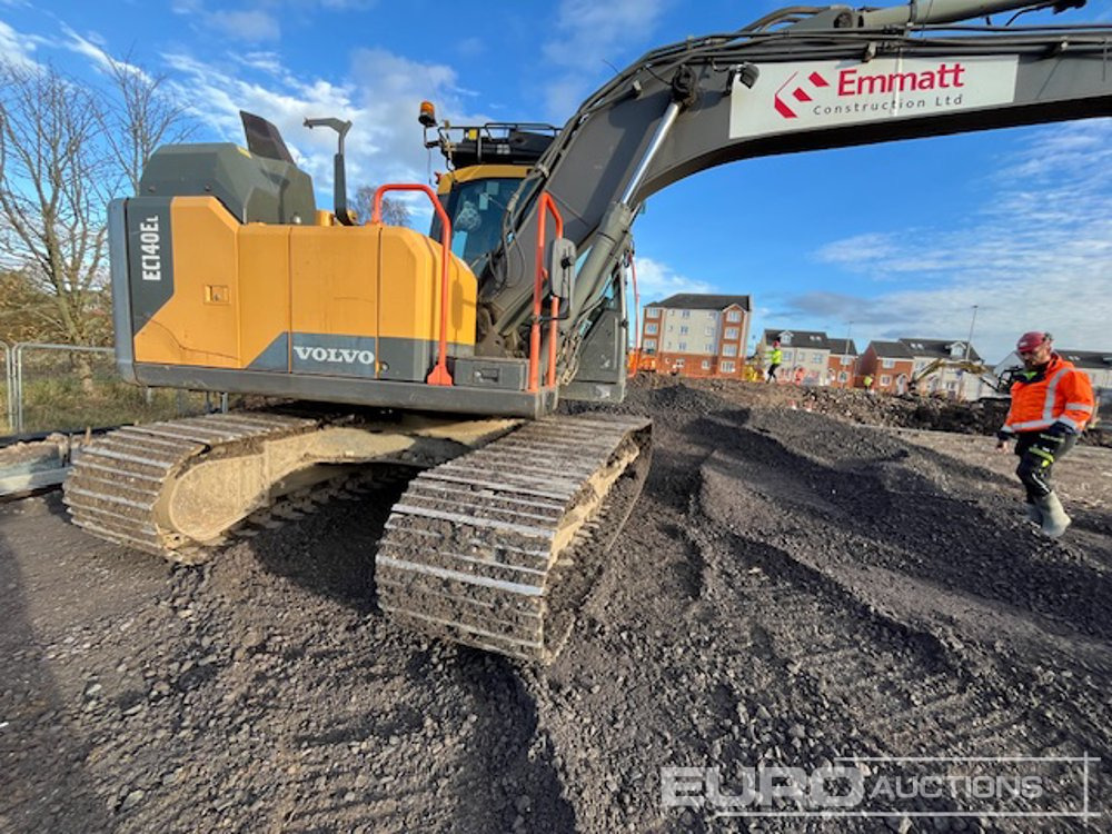 2016 Volvo EC140EL - Lintekskavaator: pilt 5 2016 Volvo EC140EL - Lintekskavaator: pilt 5