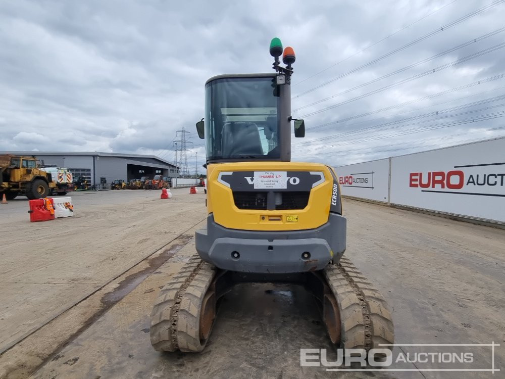 2016 Volvo ECR50D - Miniekskavaator: pilt 4 2016 Volvo ECR50D - Miniekskavaator: pilt 4