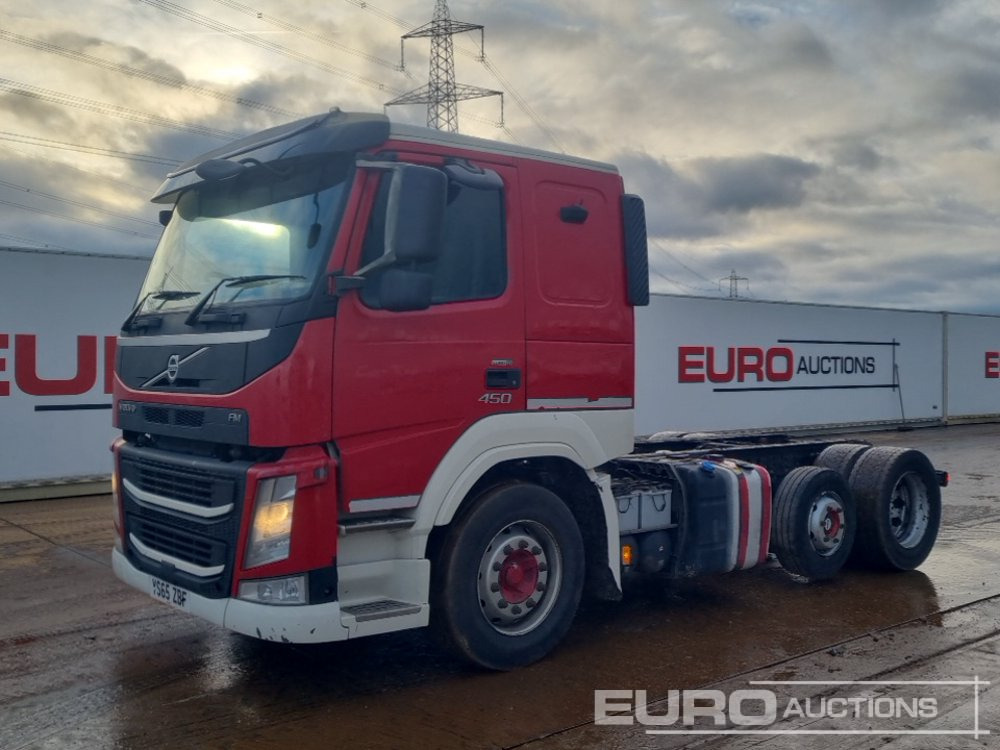 2016 Volvo FM450 - Kabiinišassiiga veoauto: pilt 1 2016 Volvo FM450 - Kabiinišassiiga veoauto: pilt 1